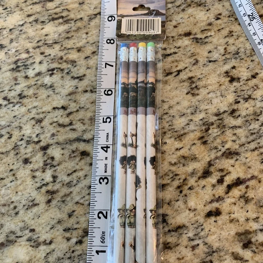 Ny‎ Form Norway Troll Pencils Package Of 4 New